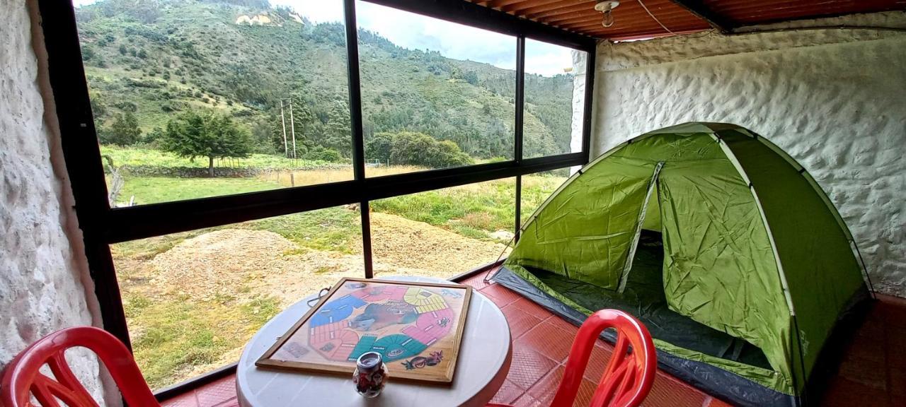 Hospedaje Y Camping Del Rio Монгуі Екстер'єр фото